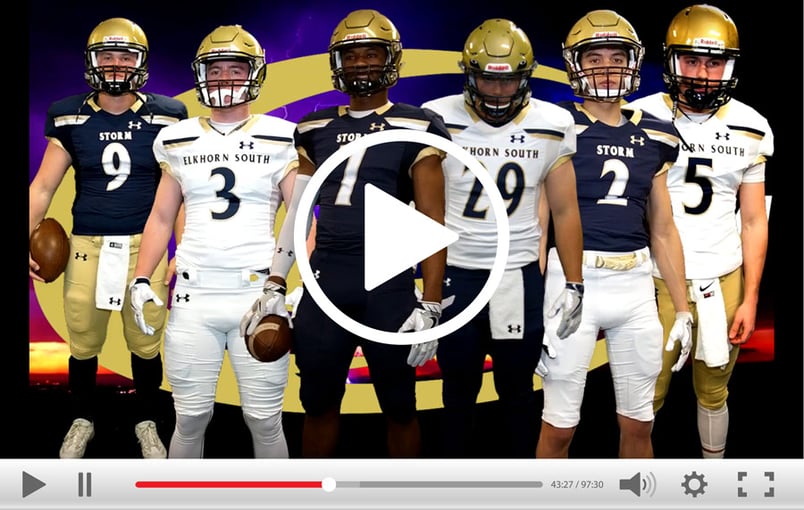 Elkhorn Football Uniform Reveal Video