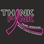 Pink Ribbon Breast Cancer Awareness T-Shirt